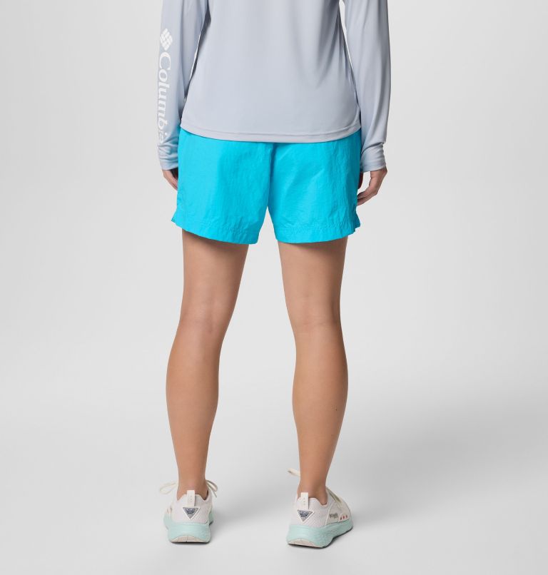 Women's Backcast II Water Shorts, Color: Atoll, image 2